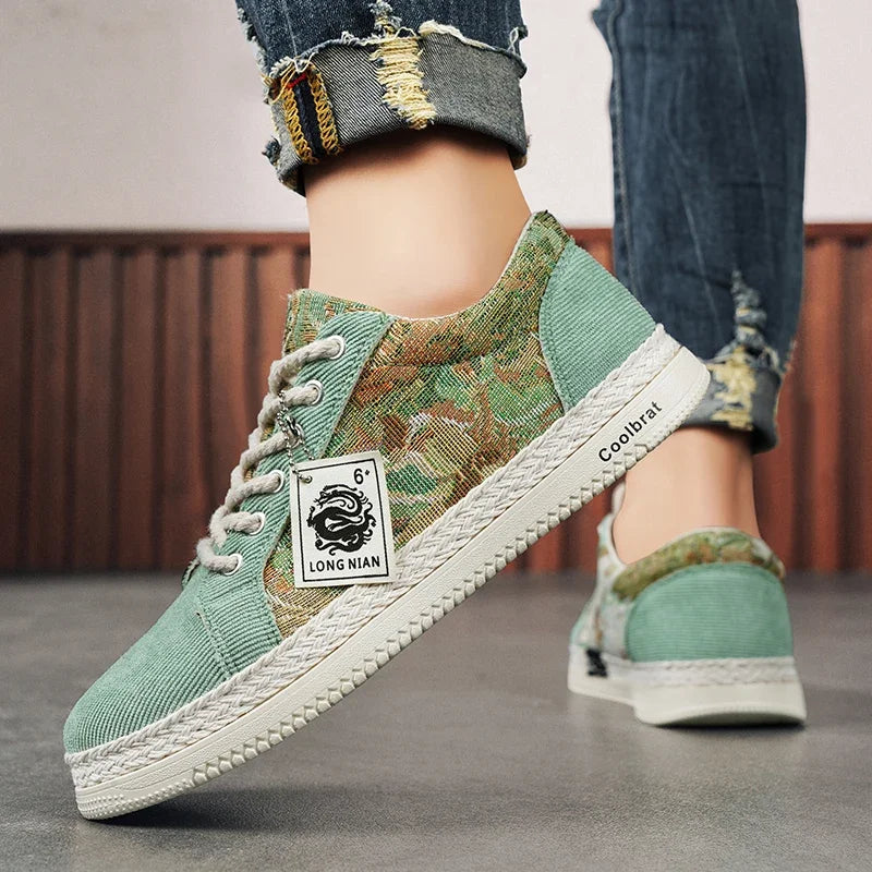 SpringWalk™ Men’s Casual Canvas Shoes