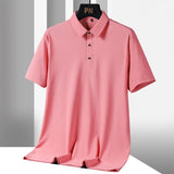 Men Oversize Quick Dry Polo Shirt
