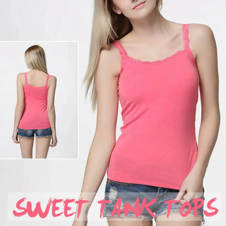 Women Cotton Lace Camisole