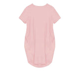 Women Casual Loose Cotton Dress