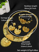 Dubai 24K Gold Plated Jewelry Set