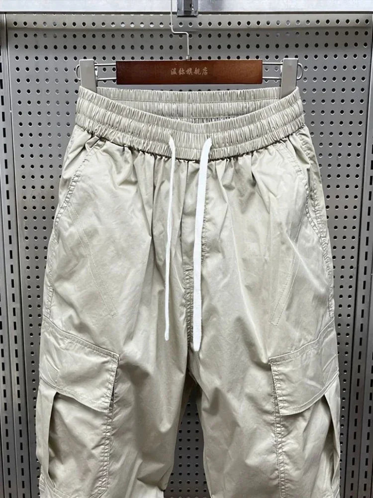 VintageFlow™ Men’s Harem Cargo Pants