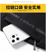 Men’s Plus Size Solid Tracksuit Set