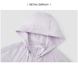 Women's Sun Protection Waterproof Summer Jacket