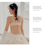 Women Vintage Lift Bra Set