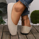 Women’s Square Toe Shallow Casual Ballet Flats