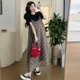 Summer Maternity Two-Piece Skirt Set