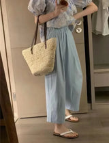 Women’s Plus Size Wide-Leg Pants