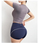 Women Compression T-Shirt Seamless Short Sleeve Gym Top