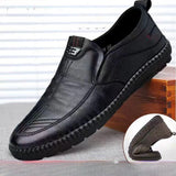 Men PU Leather Office Loafers