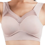 Women Ice Silk Seamless Push Up Bra