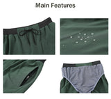Men Quick Dry Swim Shorts