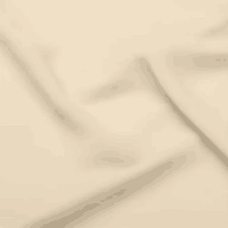 Close-up of soft beige non-woven fabric, ideal for elegant wedding dresses and bridal attire.