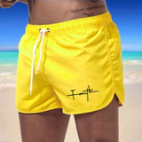 Men Casual Beach Swim Trunks