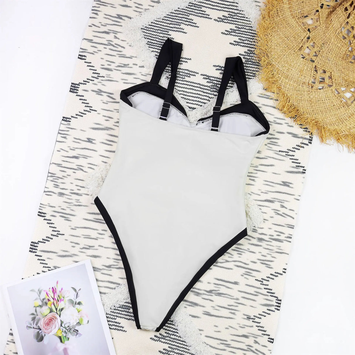 Vintage Bandeau Swimsuit