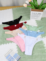 Women Hollow Thong Set