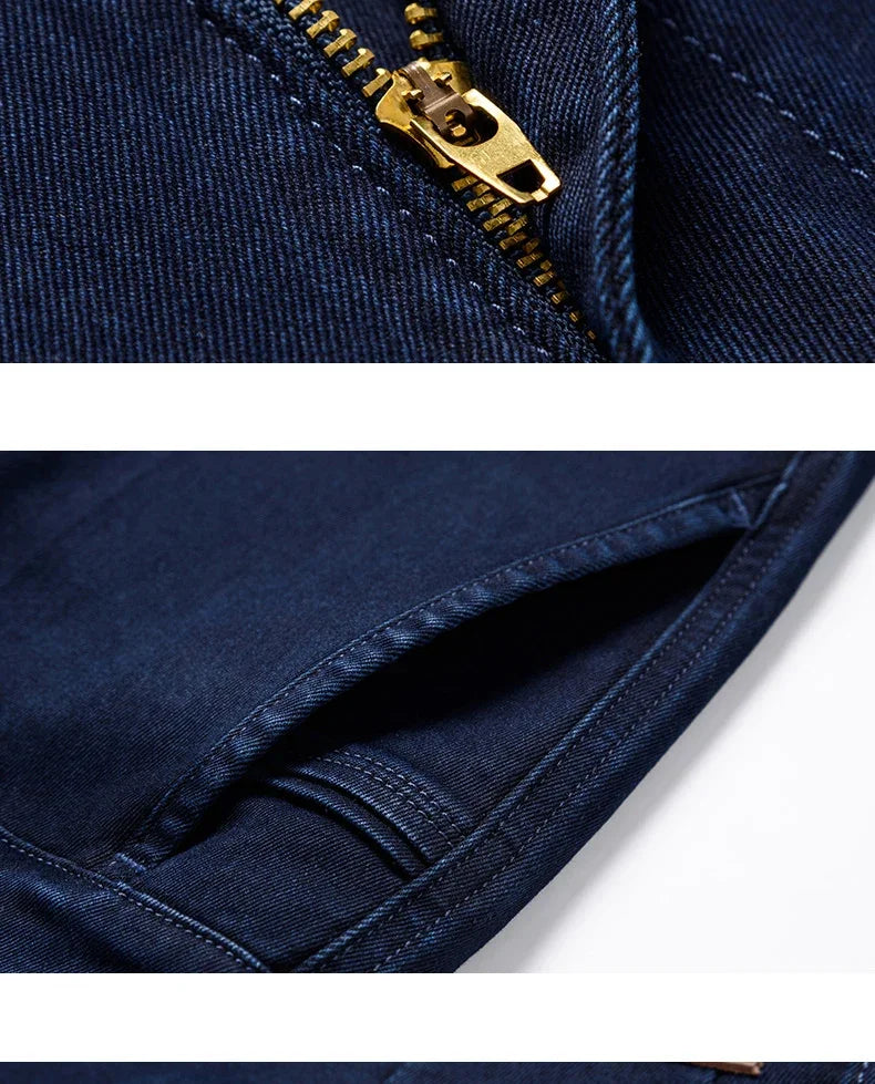 Men Classic Straight Jeans