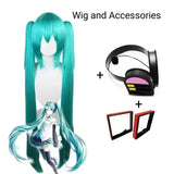 Hatsune Miku Silver Leather Cosplay Costume