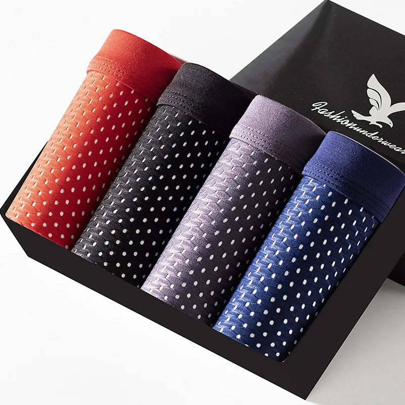 Men's Plus Size Ice Silk Mesh Underwear