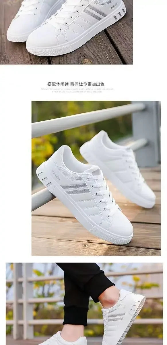 Men’s PU Leather Casual Sneakers