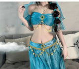 Egyptian Queen Belly Dance Costume Set