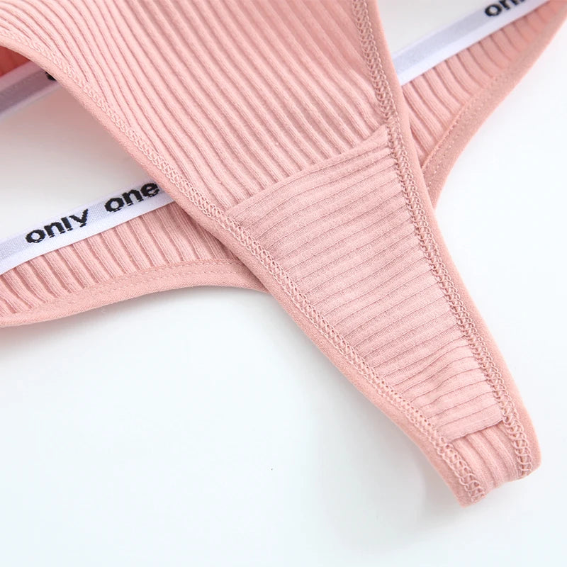 Women Plus Size Cotton Thongs