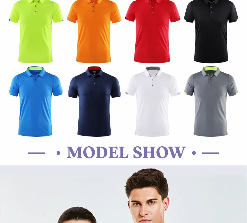 Men Quick Dry Sports Polo Shirt