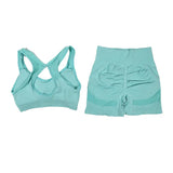 Women Yoga Vest & Shorts Set