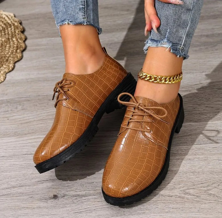 Women Handmade Oxfords – 2025