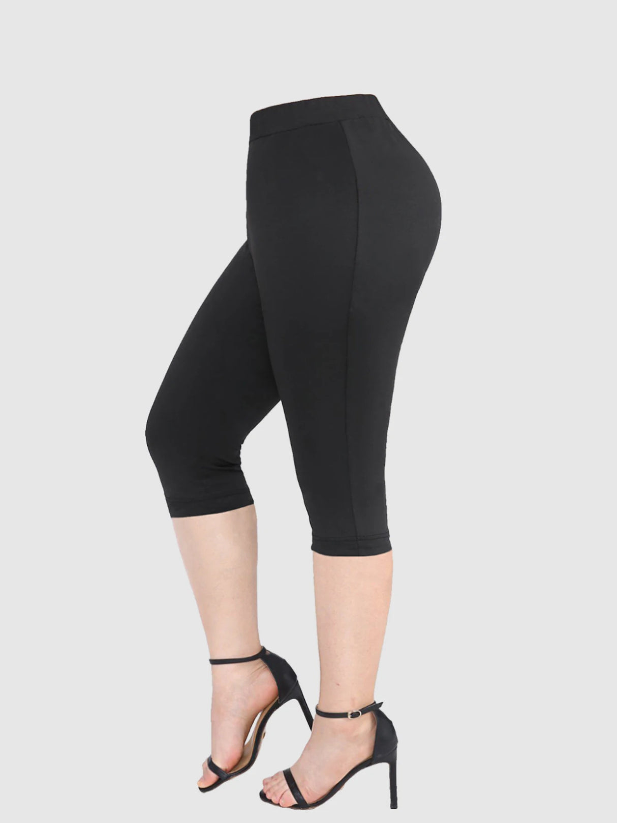 Plus Size Lace Ruched Pant Set