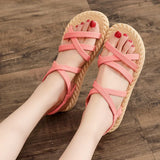 Women Soft Sole Flat Sandals Non Slip Shoes