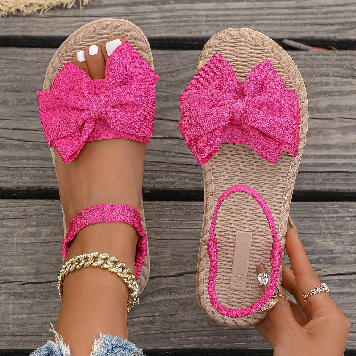 Women Summer Sandals Lightweight Slides