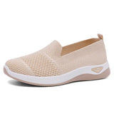 Knitted Lightweight Loafers – Breathable Platform 2025