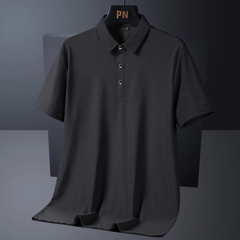 Men Oversize Quick Dry Polo Shirt