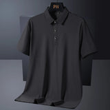 Men Oversize Quick Dry Polo Shirt
