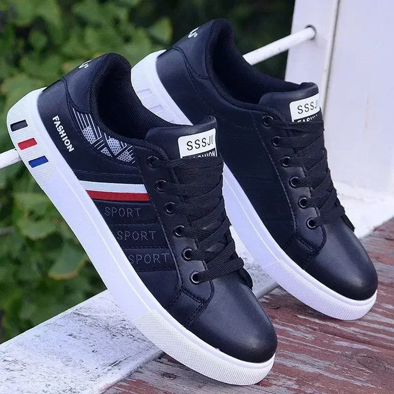 Men’s PU Leather Casual Sneakers