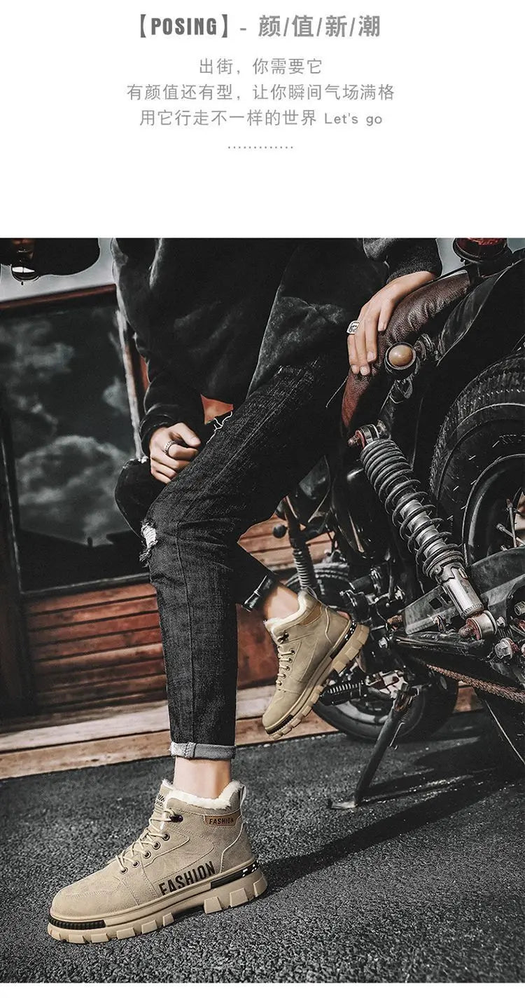 Women Anti Slip Waterproof Work Boots