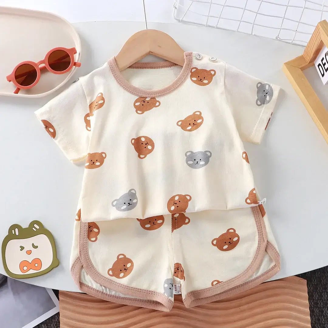 cartoon casual childrens set