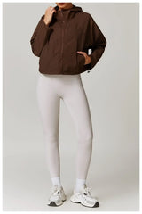 Women Windproof Quick Dry Yoga Jacket