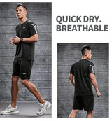 Men Quick-Dry Summer Sports Set