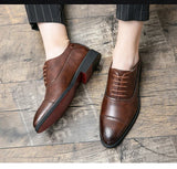 Men’s Red Sole Brogue Dress Shoes