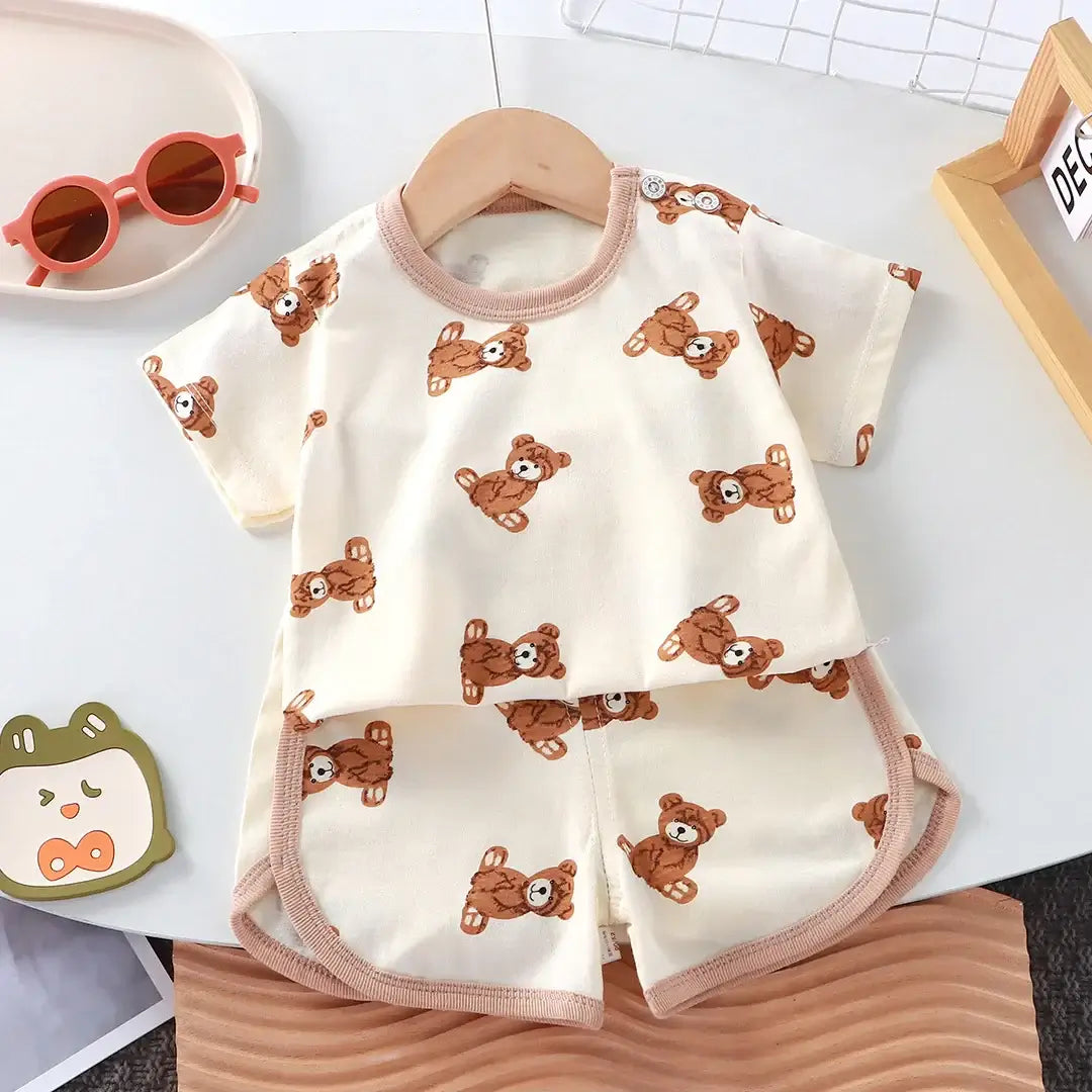 cartoon casual childrens set