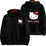 Hello Kitty Pattern Hoodie