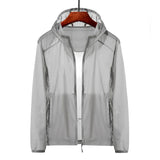 Men's Plus Size Summer Hooded Jacket