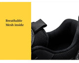 Women Safety Shoes Breathable Mesh Steel Toe Boots