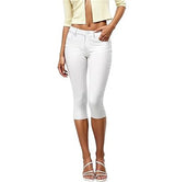 Women Cropped Color Capris