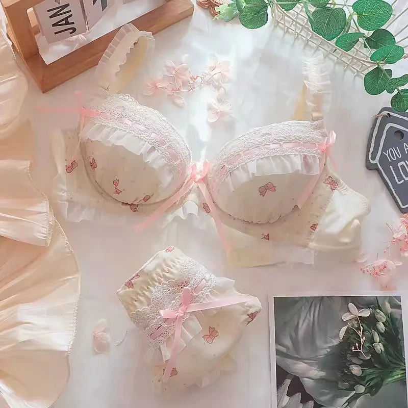 Women Lolita Bra Set