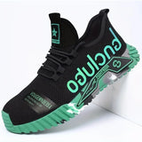 Men Anti-Puncture Reinforced Sole Safety Shoes