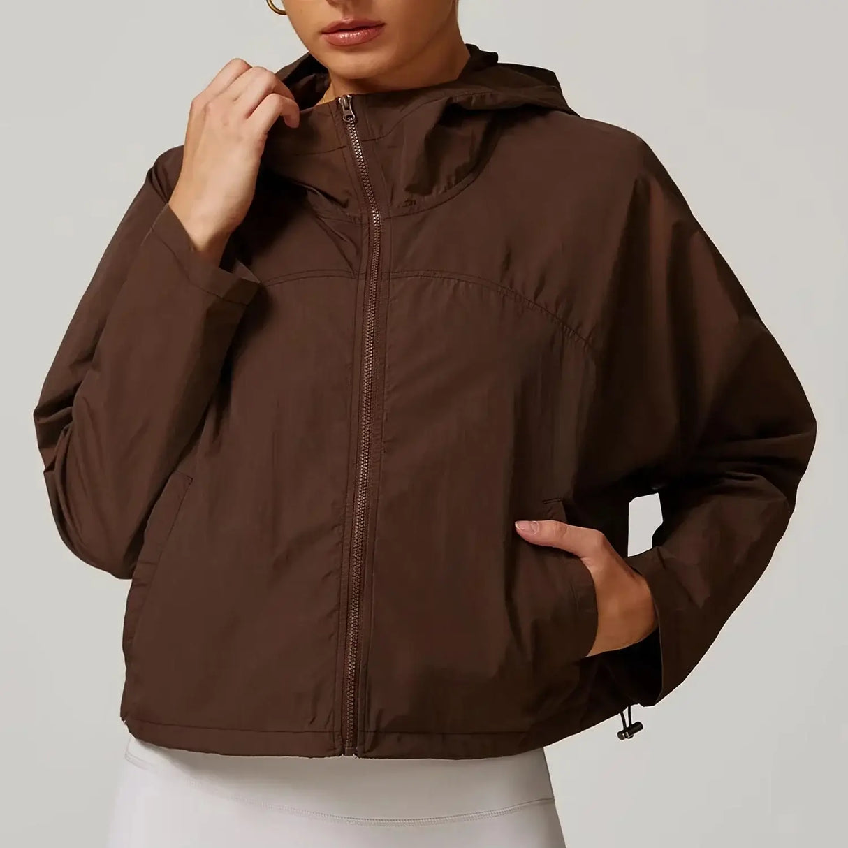 Women Windproof Quick Dry Yoga Jacket