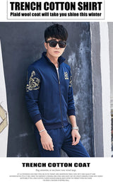 Men’s Plus Size Autumn Tracksuit Set